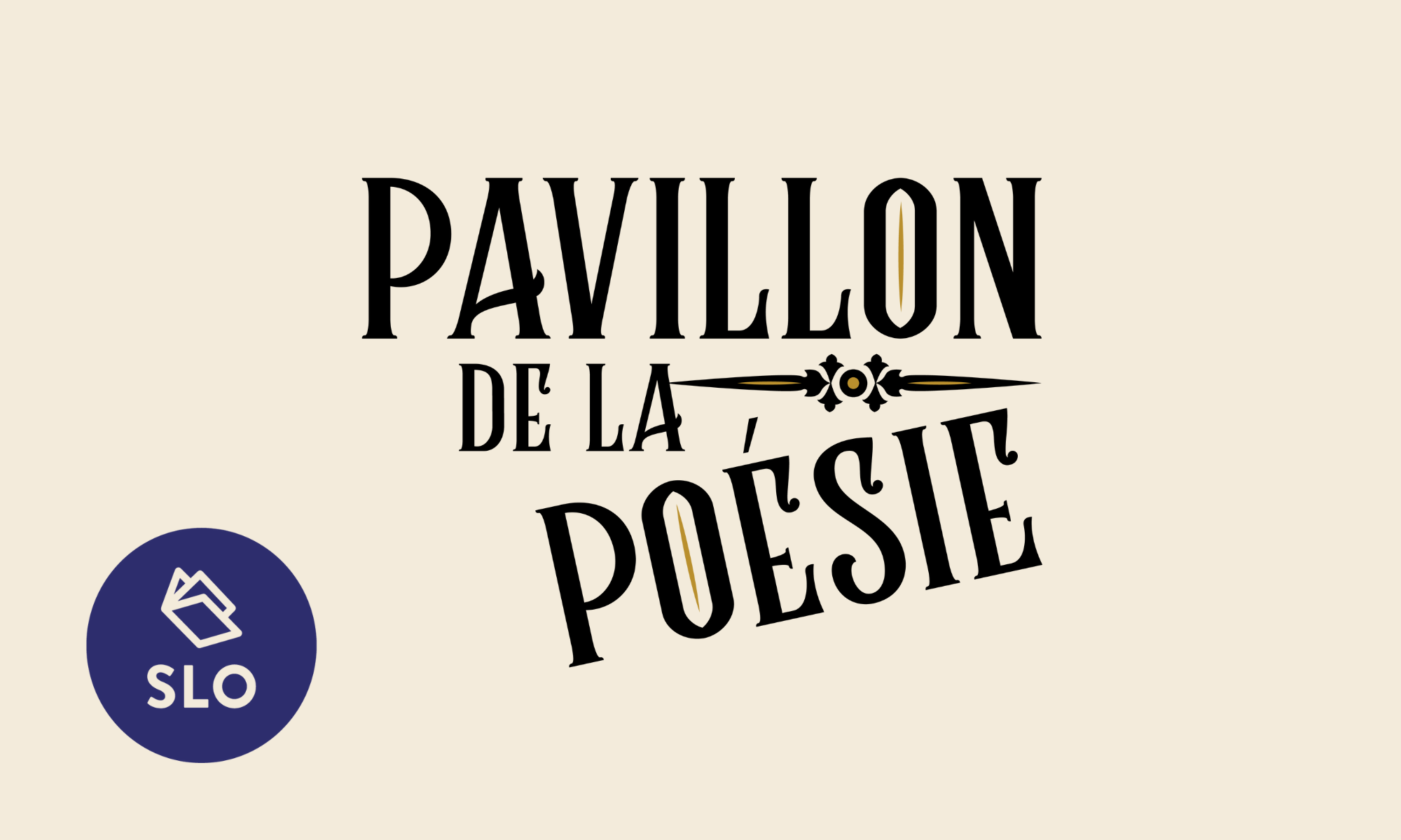 Pavillon de la poésie au SLO 2022